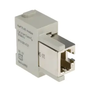Detailaufnahme des HARTING 09140014721 Modular RJ45 Moduls