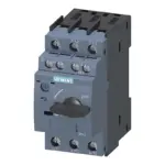 Detailaufnahme Siemens 3RV2011-0DA15 Leistungsschalter