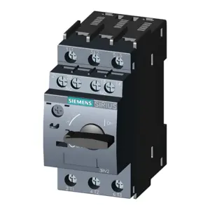 Detailaufnahme Siemens 3RV2011-0JA15 Leistungsschalter