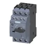 Detailaufnahme Siemens 3RV2011-0KA15 Leistungsschalter