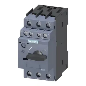 Detailaufnahme Siemens 3RV2011-0KA15 Leistungsschalter