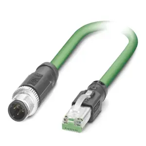 Detailaufnahme PHOENIX CONTACT PROFINET Kabel