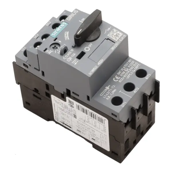 Siemens 3RV2011-0JA15 Leistungsschalter, 0,7-1,0A, 1S+1Ö