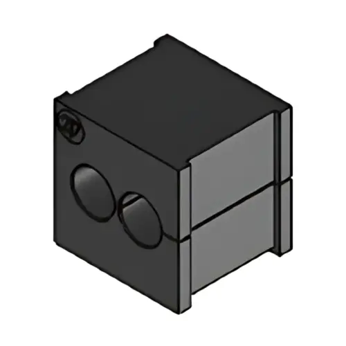 icotek 39916 Kabeltülle 2x7 mm KT 2-7 bk