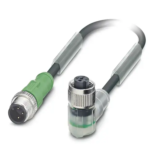 PHOENIX CONTACT 1694583 Sensorkabel 3,0 m SAC-3P-M12MS/ 3,0-PUR/M12FR-2L