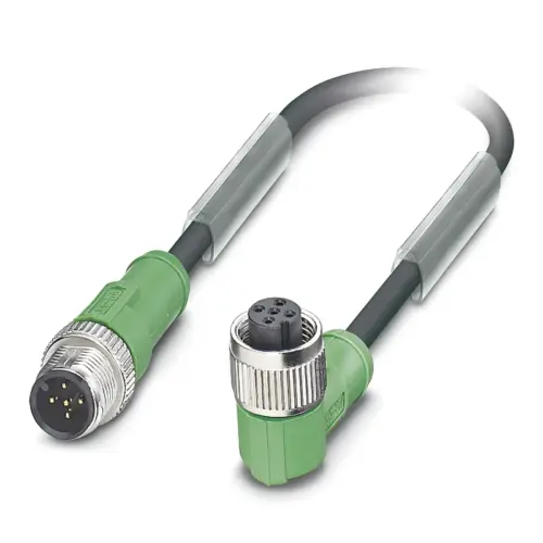 PHOENIX CONTACT 1697153 Sensorkabel 1,0 m SAC-5P-M12MS/1,0-PUR/M12FR