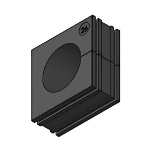 icotek BPM 16 Blindplatte, 118 mm, 42025