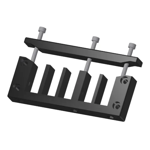 icotek KEL-U 24|10 Kabeleinführungsleiste, 147 mm, 10 KT-Tüllen, 54241