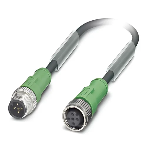 PHOENIX CONTACT 1697140 Sensorkabel 1,0 m SAC-5P-M12MS/1,0-PUR/M12FS